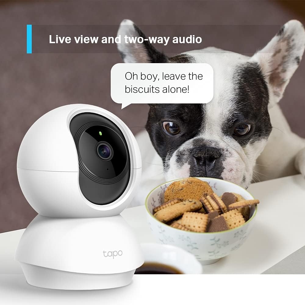 Tapo TP-Link C210 Smart Home Security Wi-Fi Camera 2K 3MP Baby Monitor - New Condition