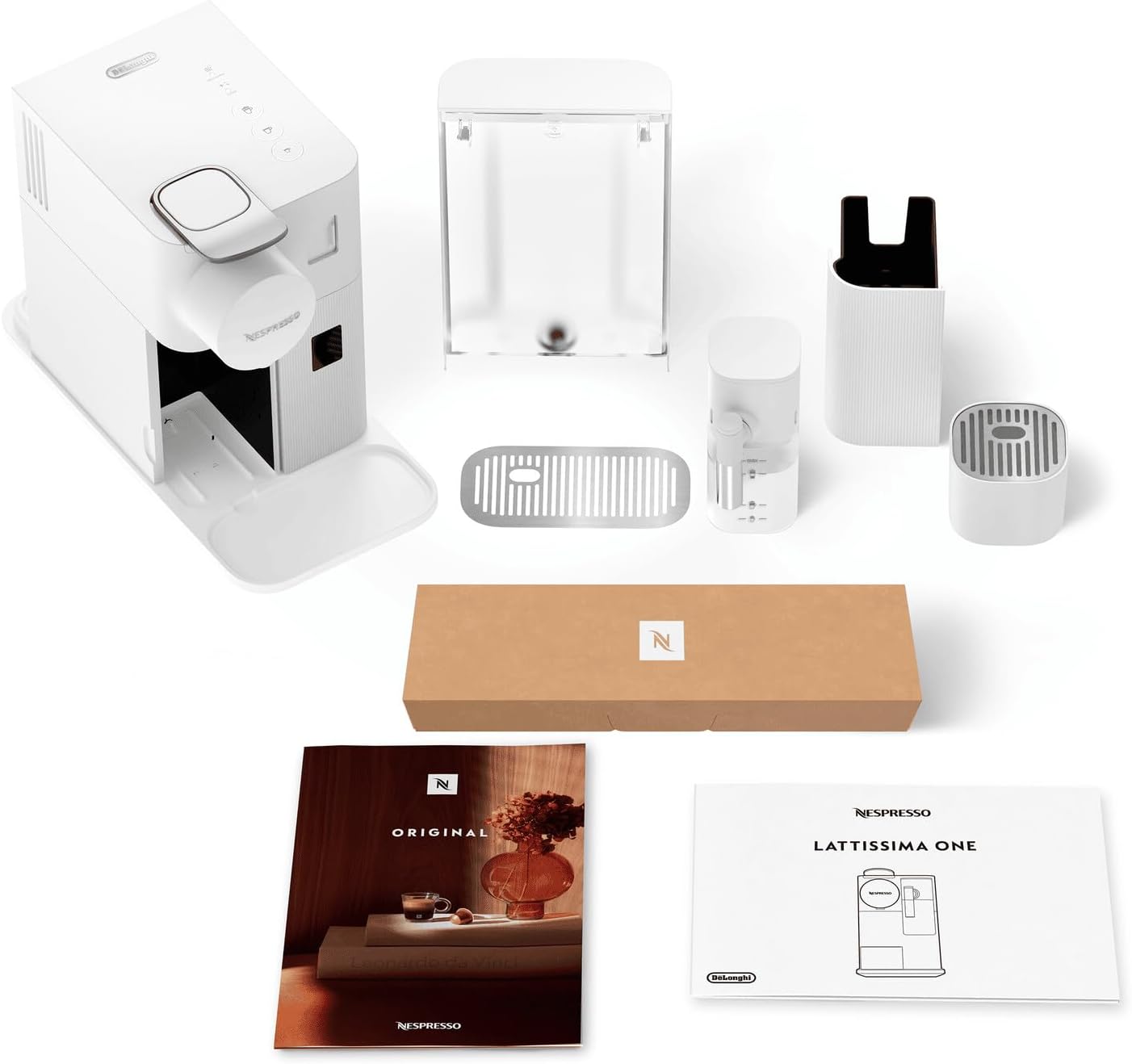 De'Longhi Nespresso Lattissima One EN510.W, Automatic Coffee Maker - New Condition