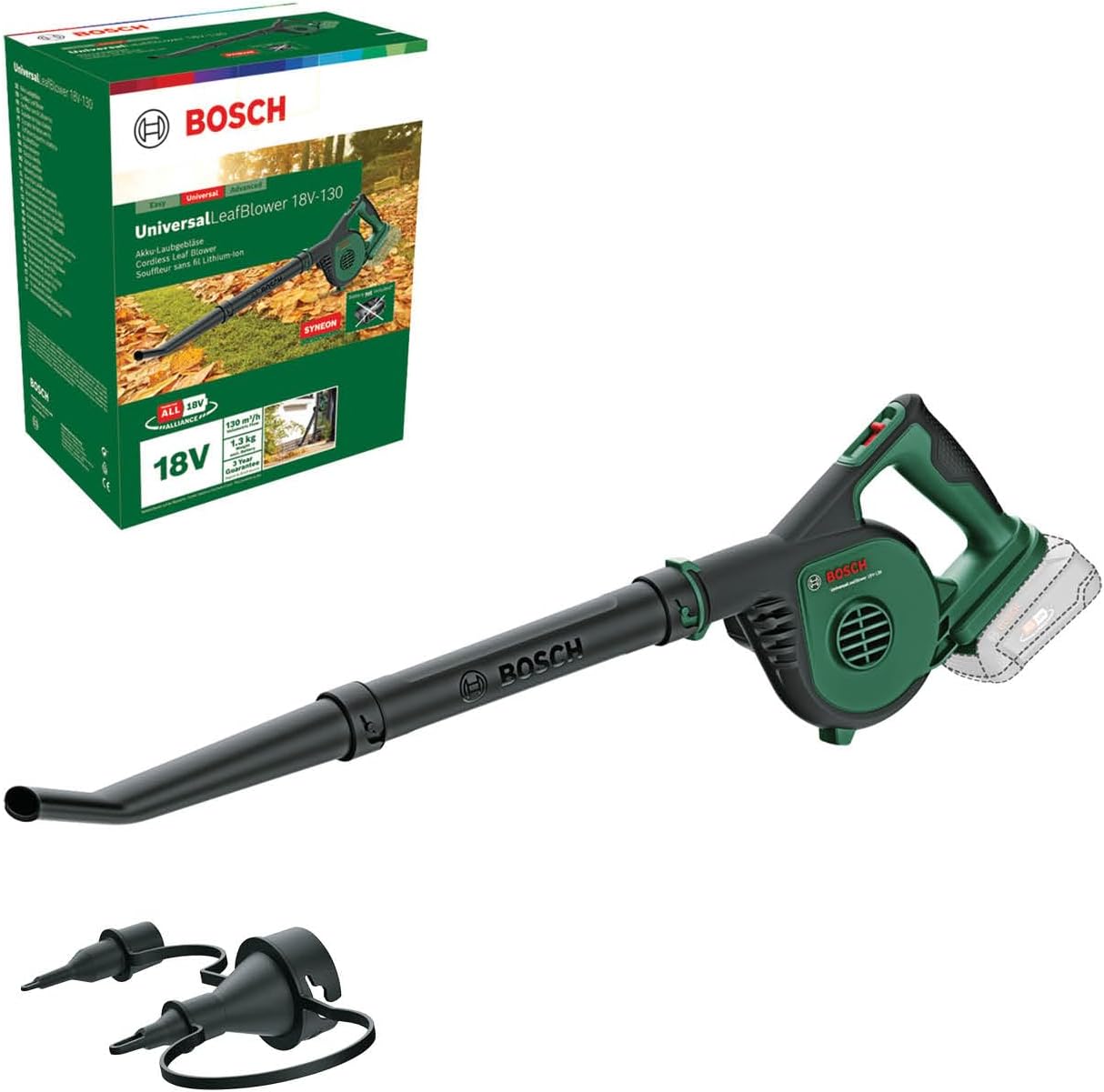 Bosch UniversalLeafBlower 18V-130 Cordless Leaf Blower – 18V (Tool Only) - New Condition