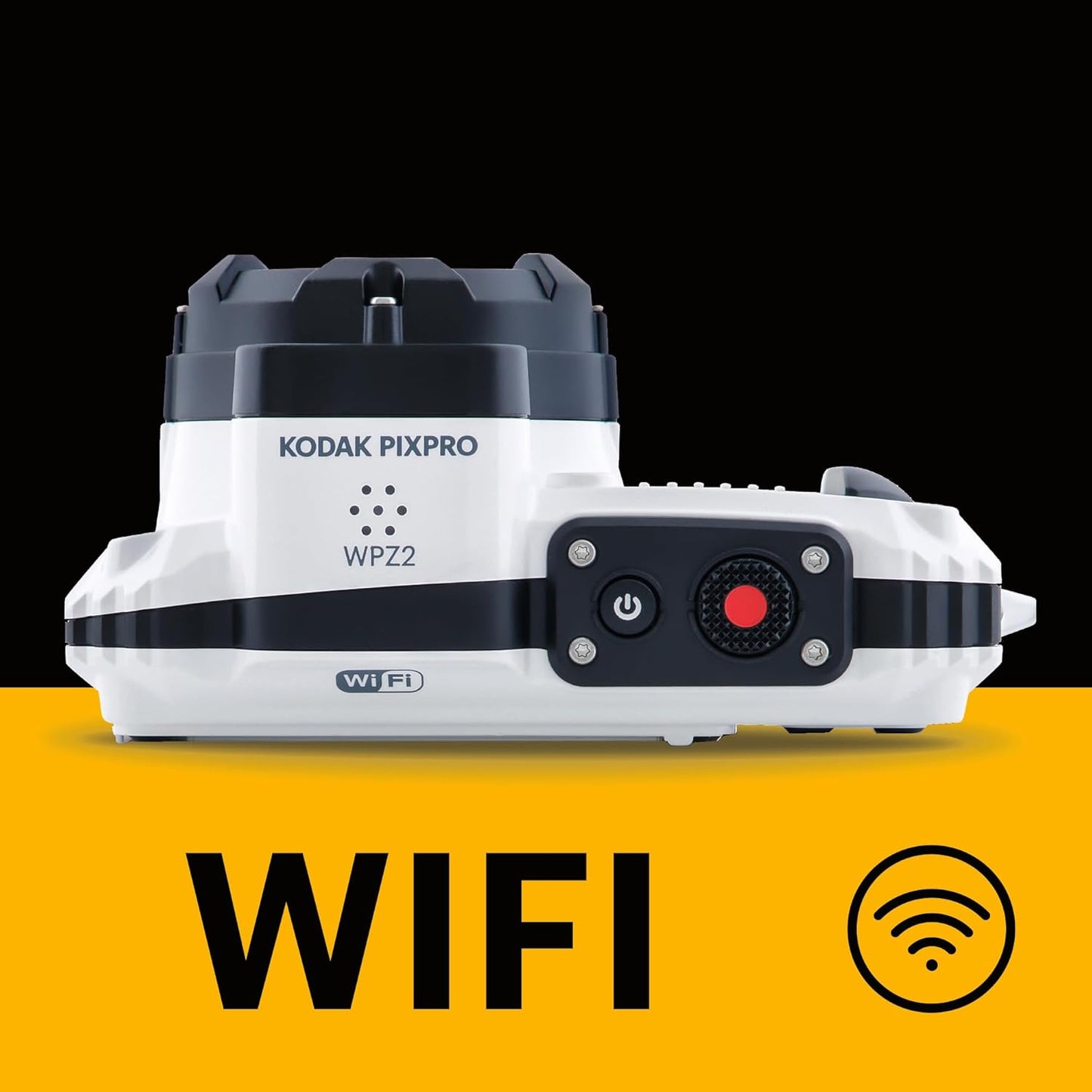 Kodak PIXPRO WPZ2 Waterproof Digital Camera – White with 16MP - New Condition