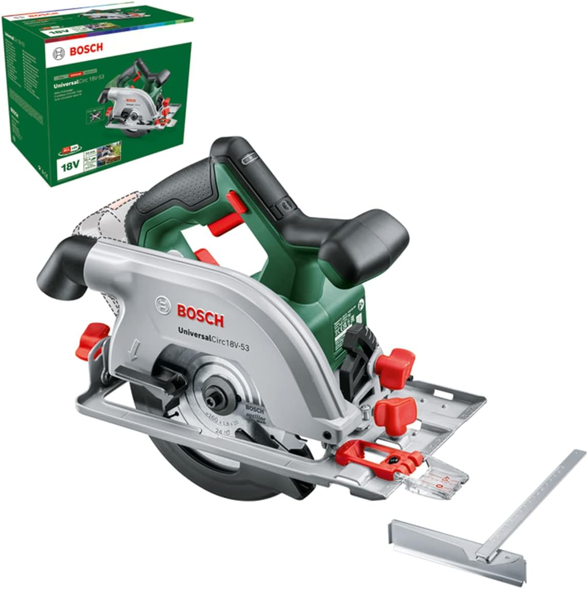 Bosch UniversalCirc 18V-53 Cordless Circular Saw 160mm 53mm Depth - Excellent Condition