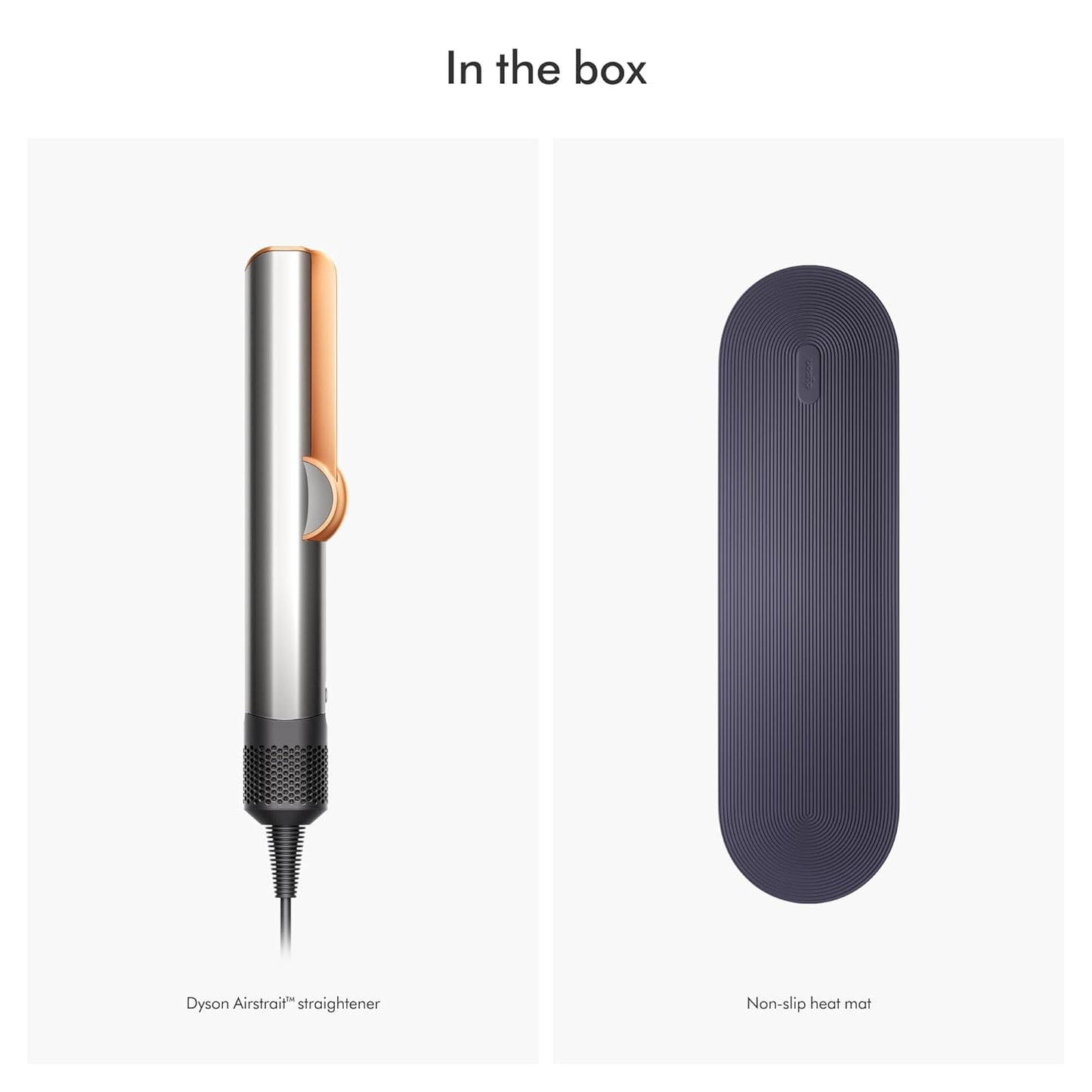 Dyson Airstrait™ Dryer & Straightener – Nickel/Copper - Good Condition