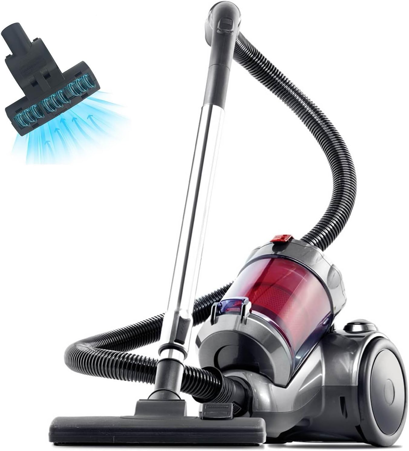 Akitas C6 2400W Powerful Cylinder Vacuum Cleaner Bagless Cyclonic HEPA Filter - New Condition
