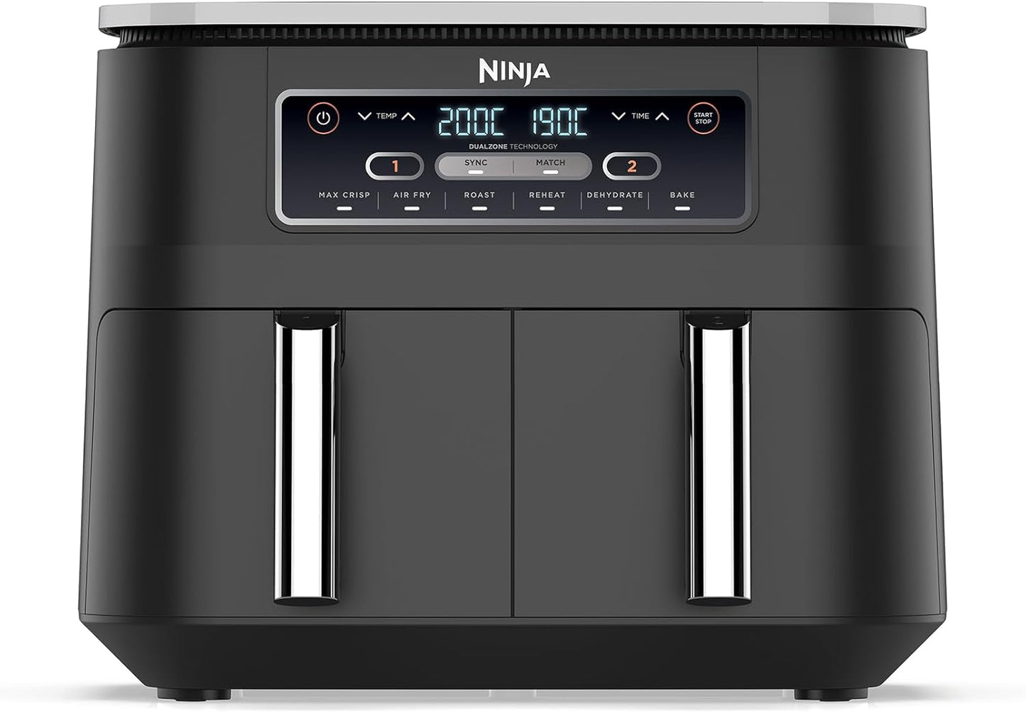 Ninja Foodi Dual Zone Air Fryer, 2 Basket Air Fryer - New Condition