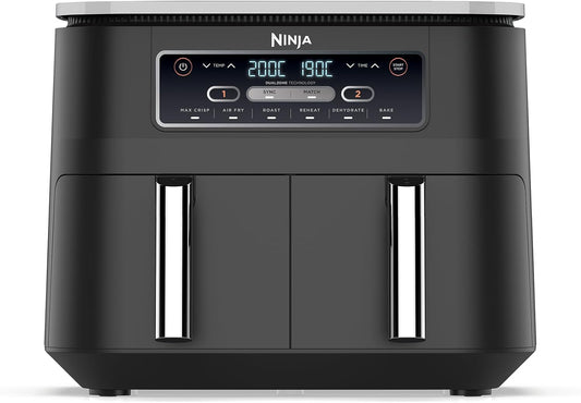 Ninja Foodi Dual Zone Air Fryer, 2 Basket Air Fryer - New Condition