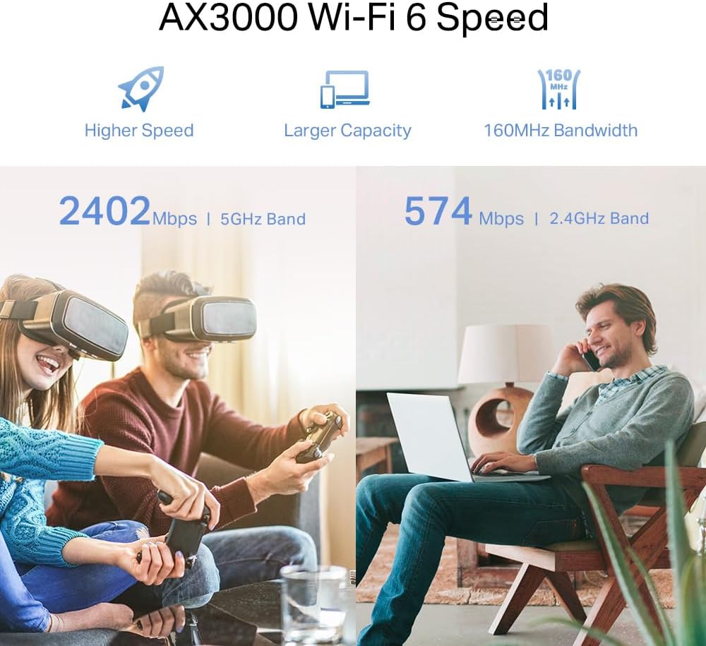 TP-Link AX3000 WiFi 6 Range Extender - New Condition