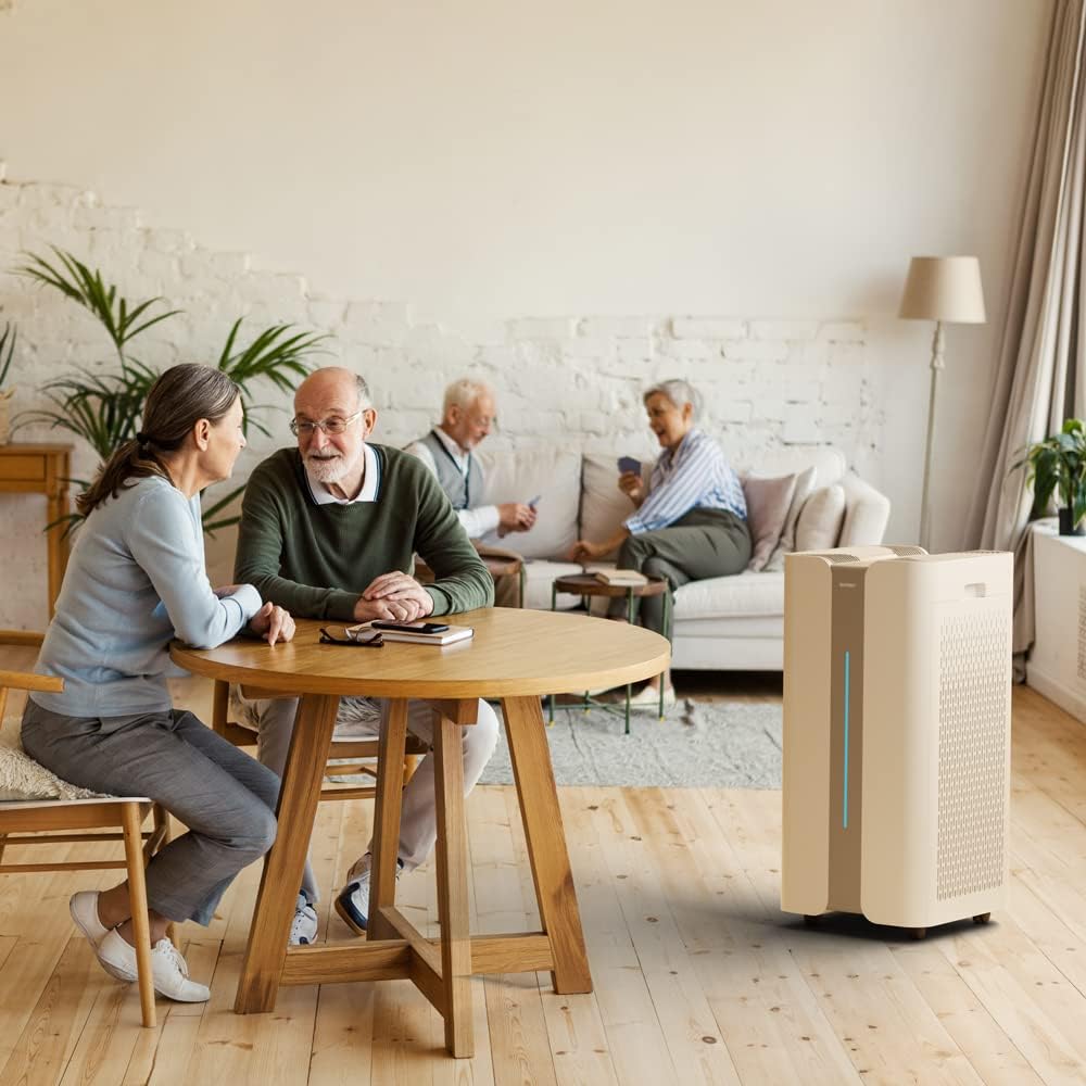 Ionmax+ Aire 6-Stage High-Performance Air Purifier with WiFi White - Excellent Condition