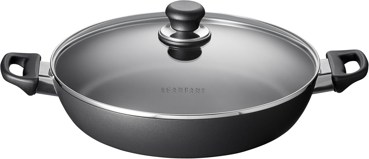 Scanpan 17738 Classic Covered 32cm/4L Chef Pan - Black - New Condition
