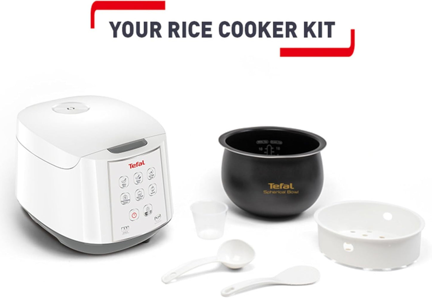 Tefal Easy Rice & Slow RK7321, 8 Cooking Programmes - New Condition