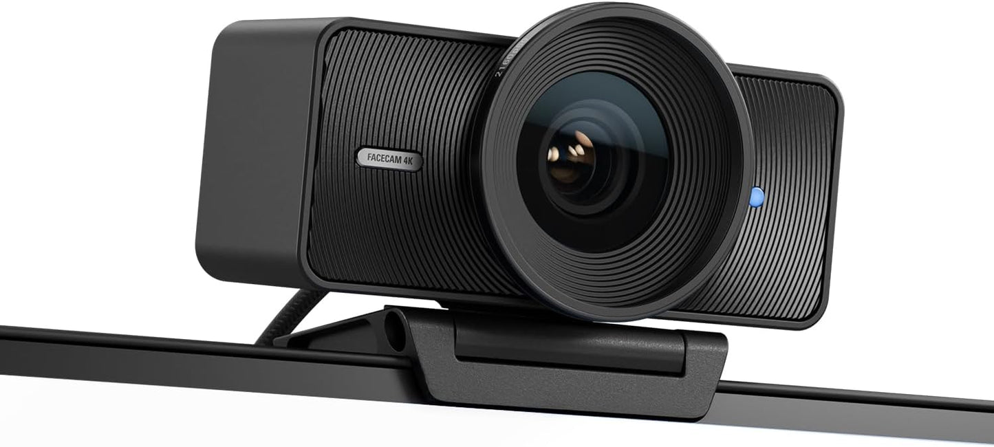 Elgato Facecam 4K - 4K60 Studio Webcam, DSLR-Like Control - New Condition