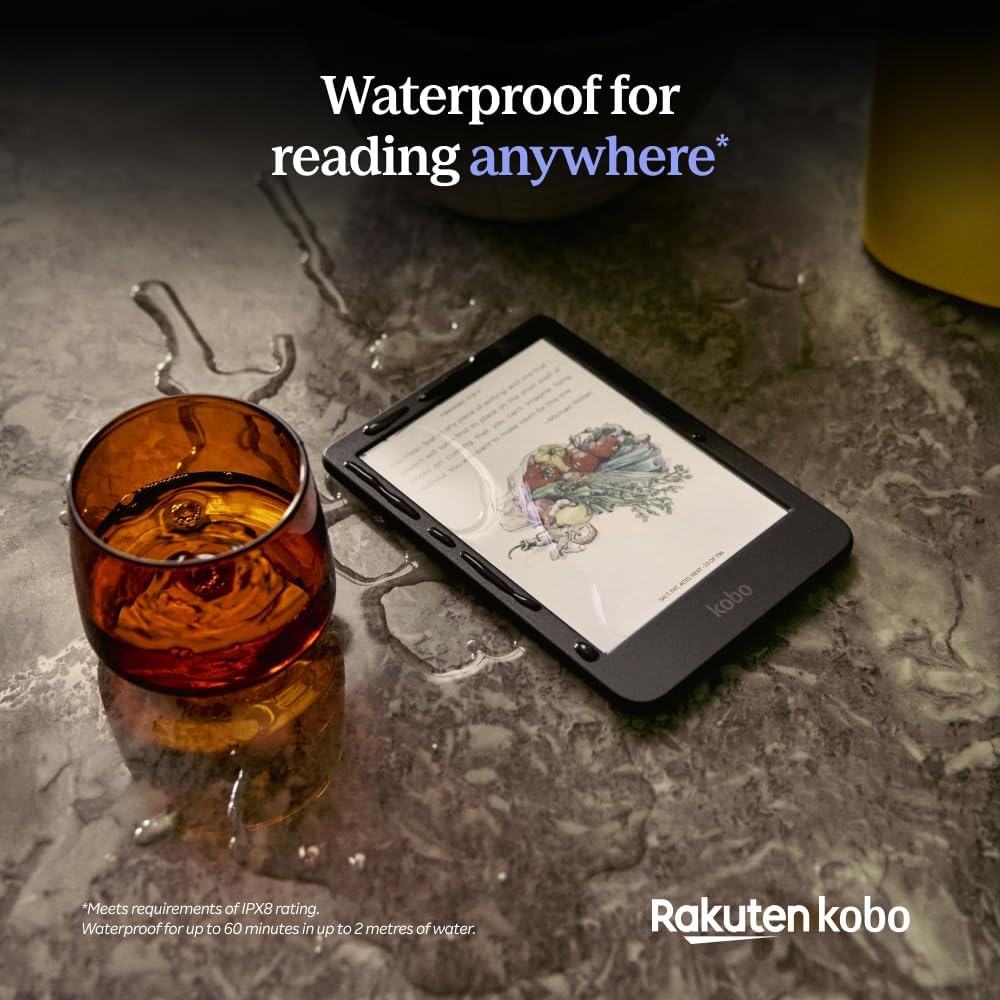 Kobo Clara Colour – 6” Waterproof Colour eReader with 16GB Storage - New Condition