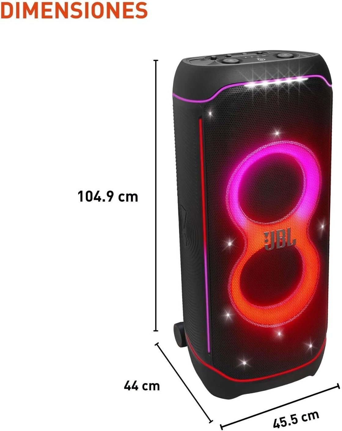 JBL PartyBox Ultimate Party Speaker with Lightshow – Black - New Condition