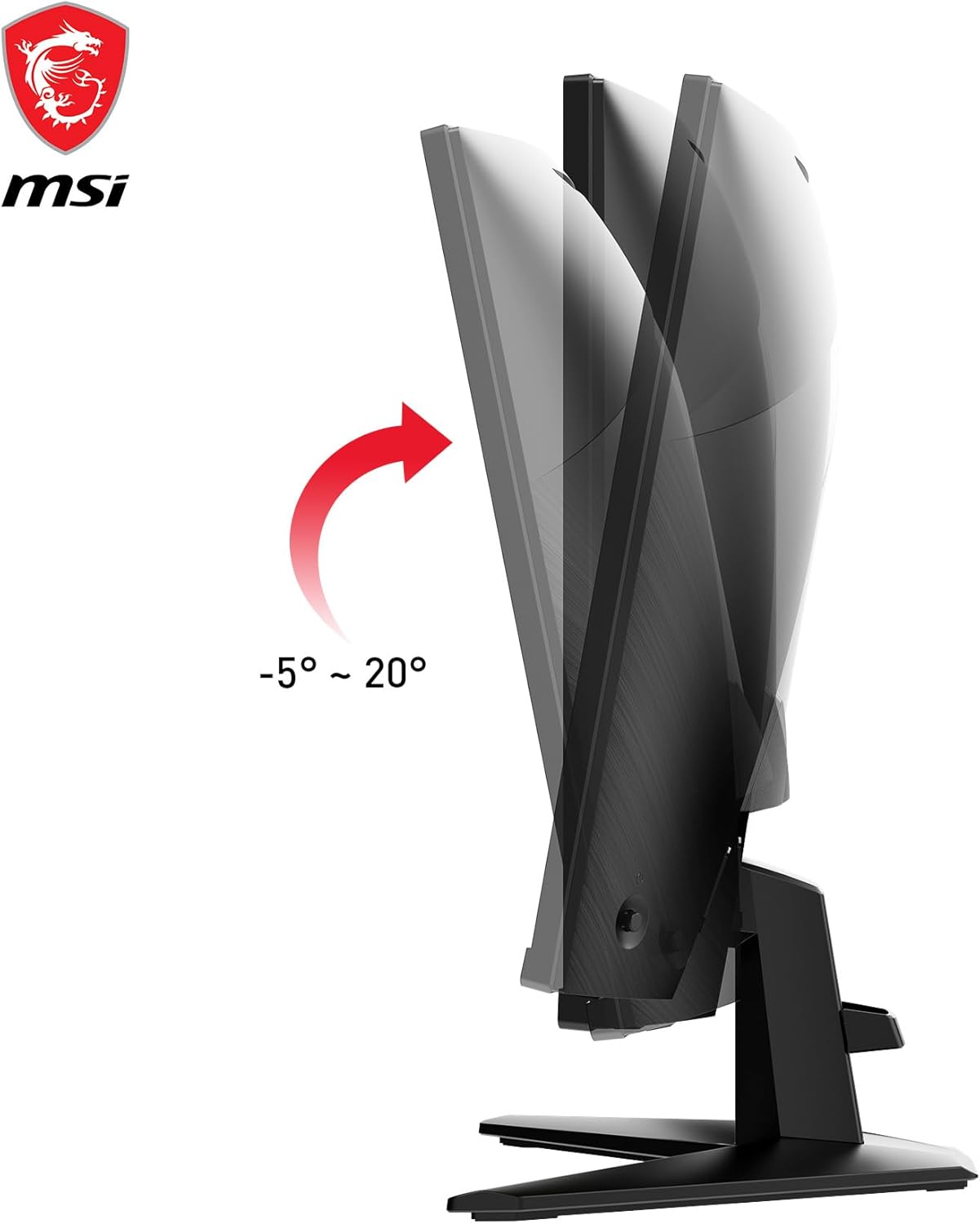 MSI MAG 27C6F 27 Inch FHD Curved Gaming Monitor - Excellent Condition