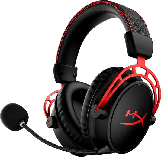 HyperX Cloud Alpha – Wireless Gaming Headset,  for PC, PS4, Xbox One, Nintendo Switch, and Mobile Devices – Red - New Condition
