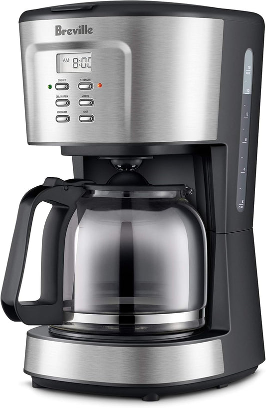 Breville the Aroma Style Electric Drip Coffee Maker, Brushed Stainless Steel - New Condition