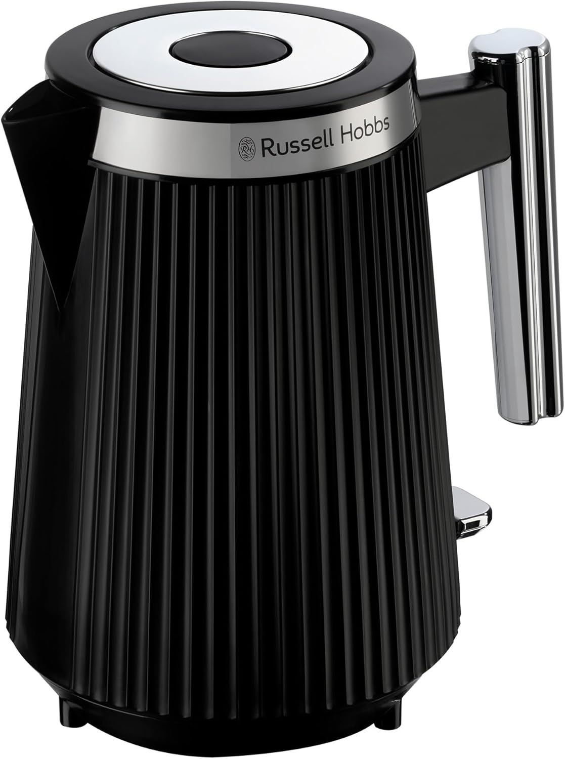 Russell Hobbs Bronte Kettle, Distinctive Design, Internal Illumination, Perfect Pour, Black - New Condition