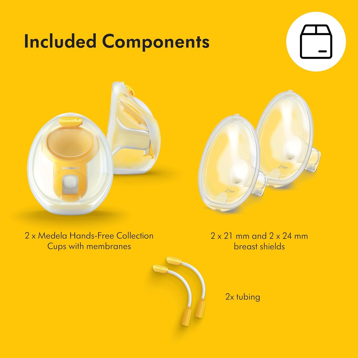 Medela Hands-Free Collection Cups 2-Pack Compatible with Medela Pumps - Excellent Condition