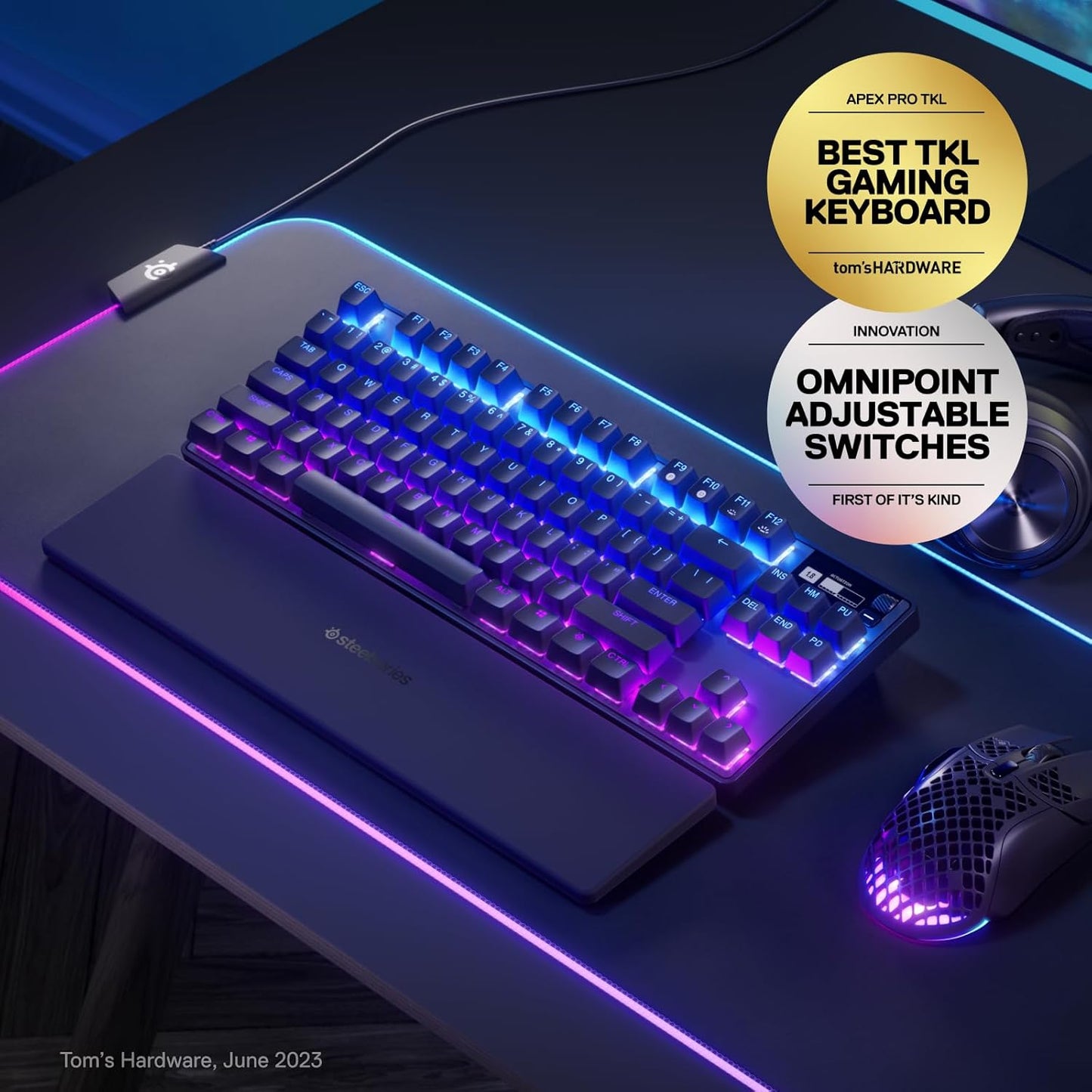 SteelSeries Apex Pro TKL Wireless Gaming Keyboard - New Condition