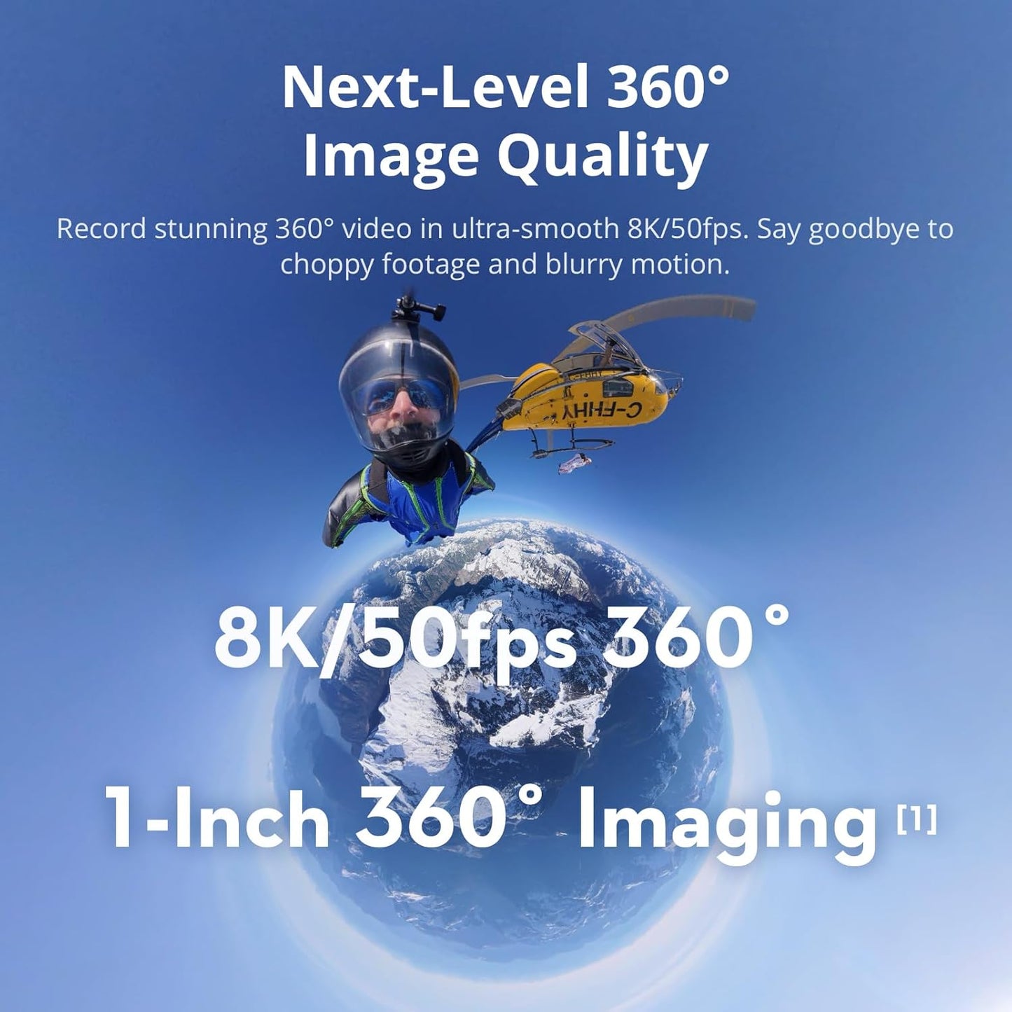 DJI Osmo 360 Adventure Combo 8K 360° Action Camera - New Condition