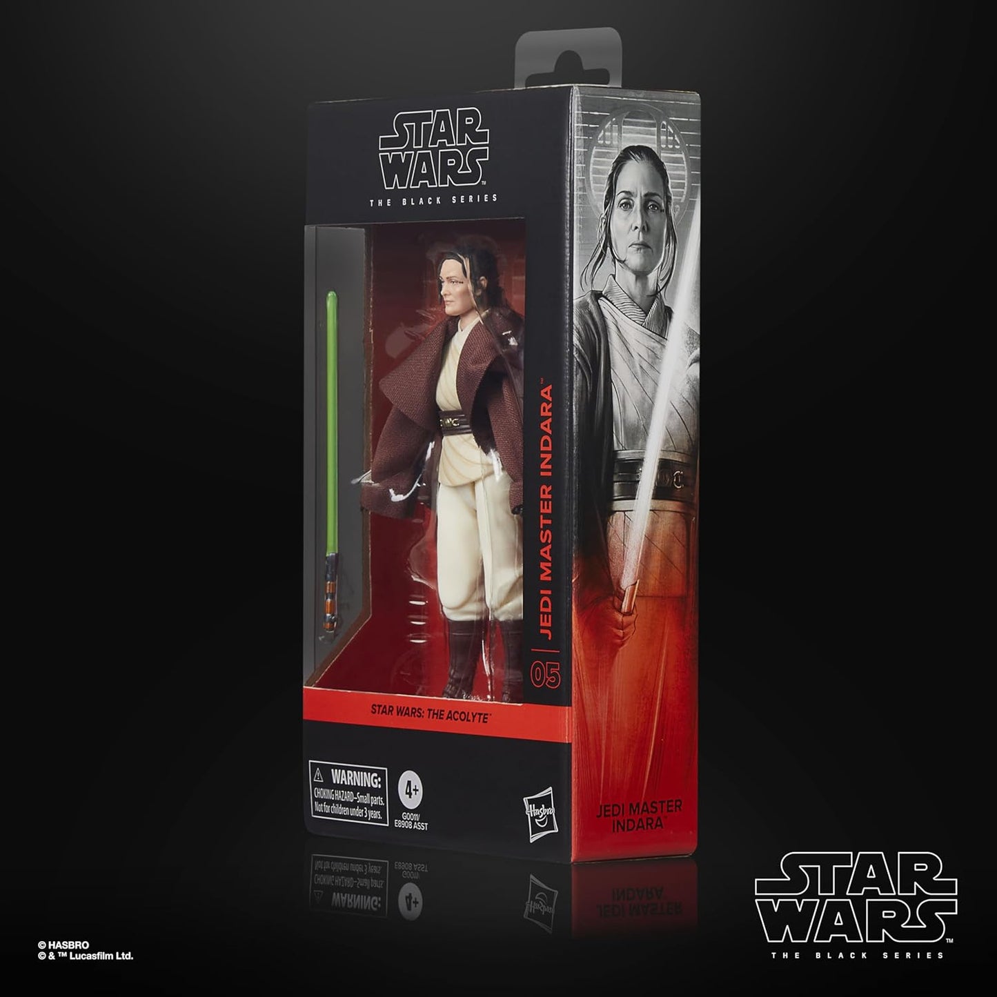 STAR WARS The Black Series Jedi Master Indara, The Acolyte Collectible 6 Inch Action Figure - New Condition