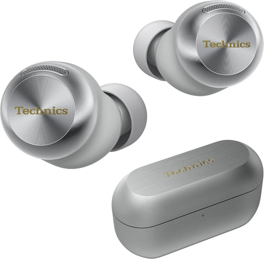 Technics EAH-AZ100 True Wireless Noise Cancelling Earbuds – Silver - Excellent Condition