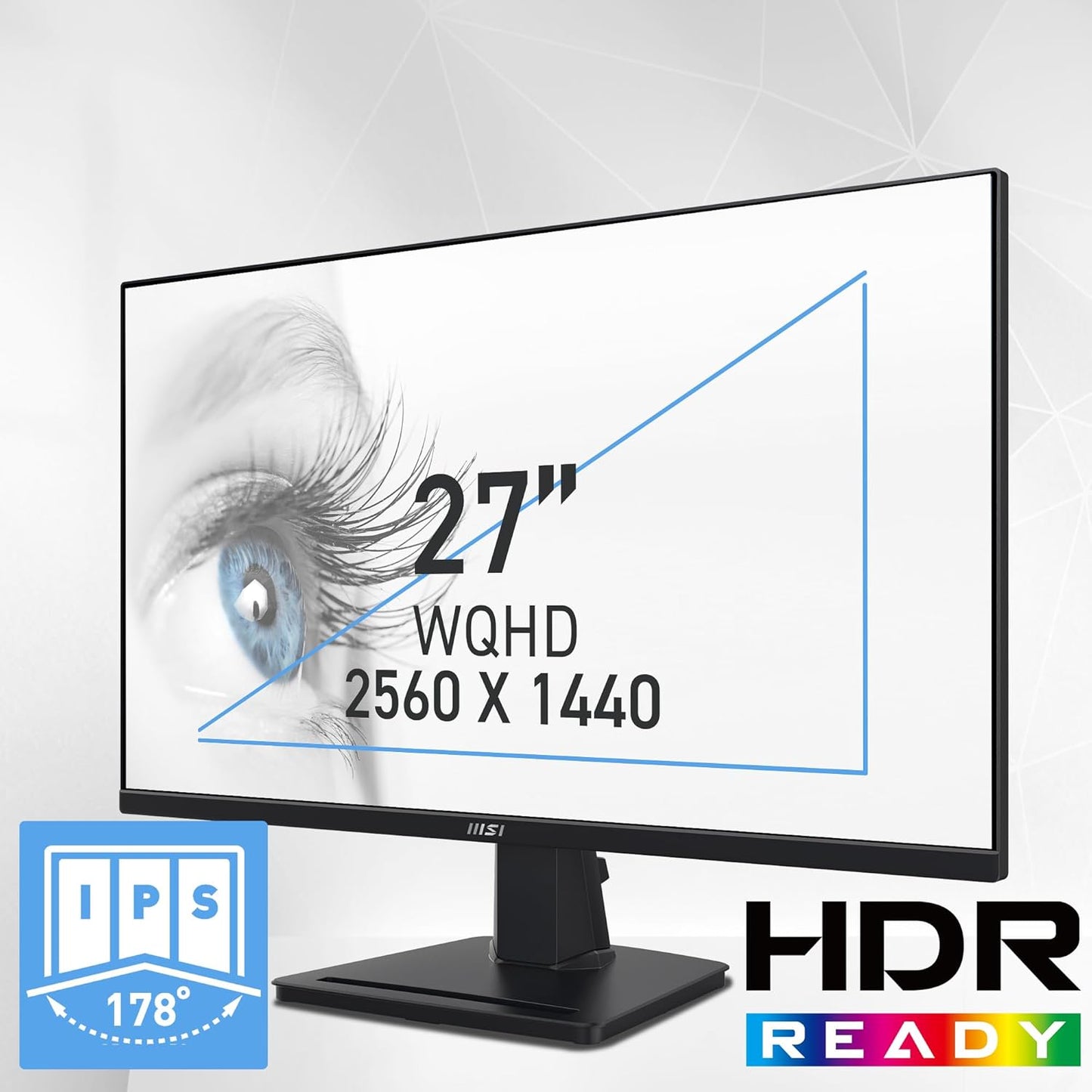 MSI PRO MP275Q 27 Inch WQHD Office Monitor - New Condition