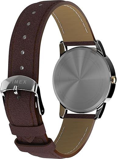 TIMEX Easy Reader Leather Strap Watch – Brown (35mm) - New Condition