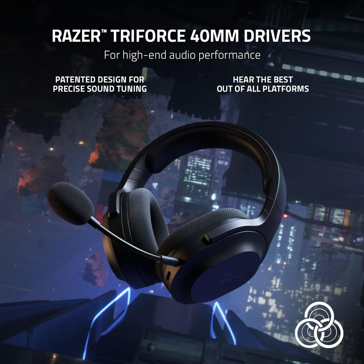 Razer Barracuda X Wireless Gaming & Mobile Headset 50H Battery - Good Condition