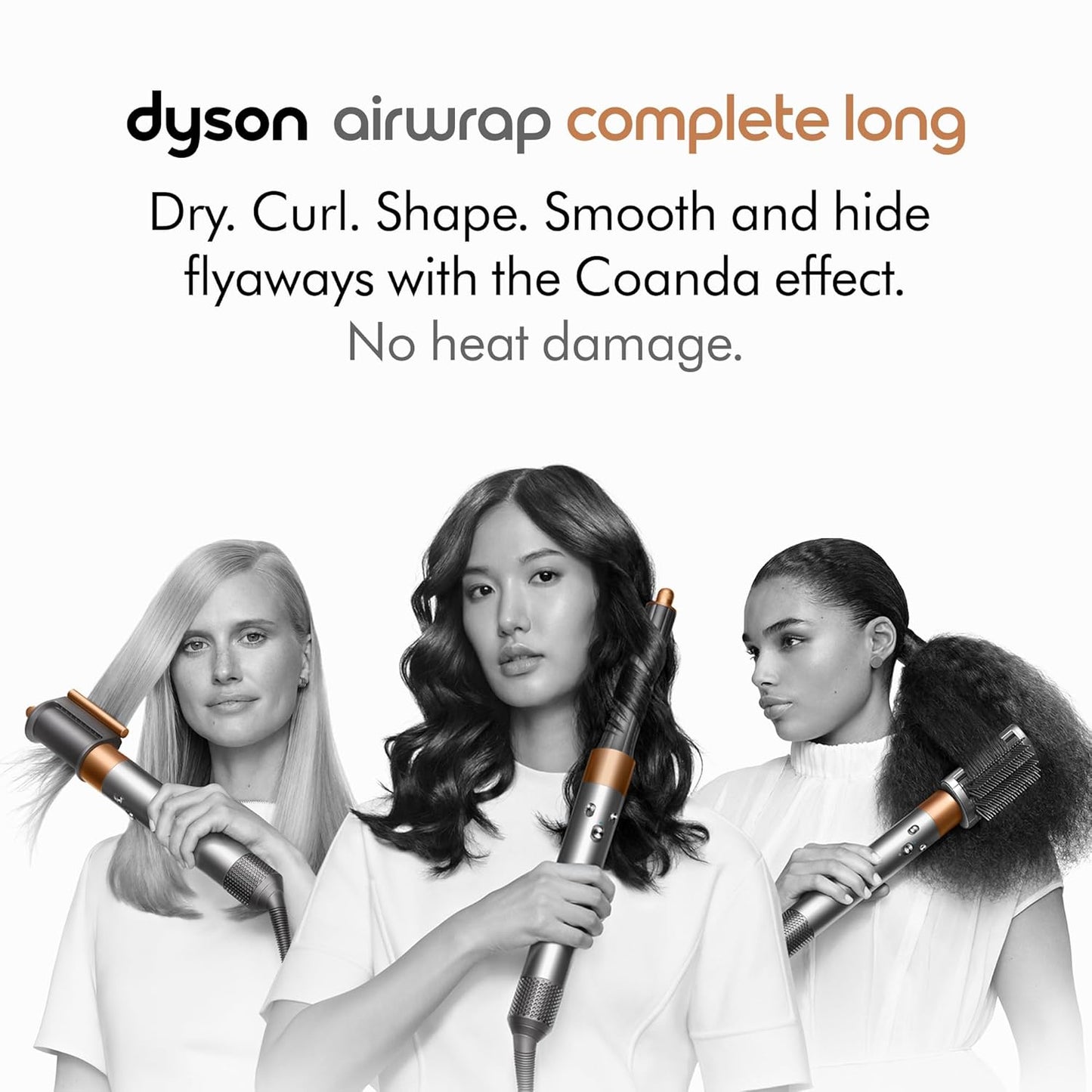 Dyson Airwrap™ Multi-Styler and Dryer Complete Long - New Condition