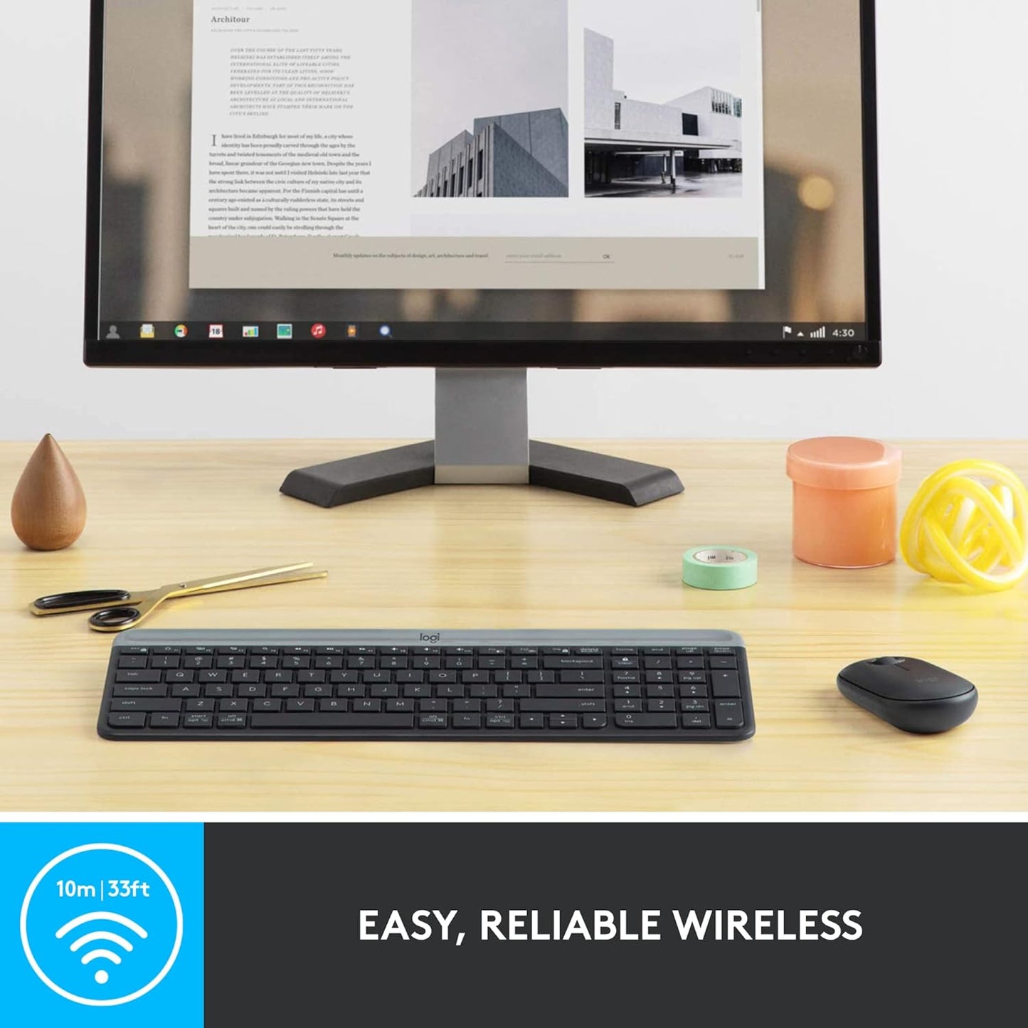 Logitech MK470 Slim Wireless Keyboard and Mouse Combo - New Condition