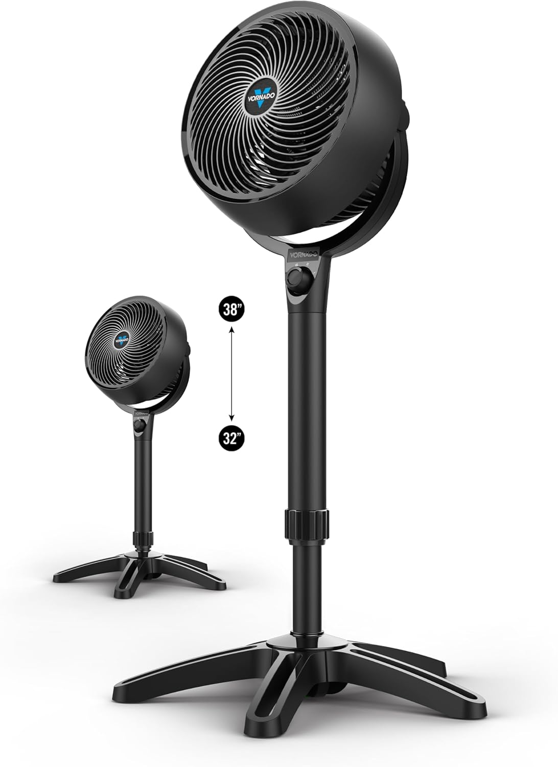 Vornado 683 Medium Pedestal Whole Room Air Circulator Fan - Good Condition
