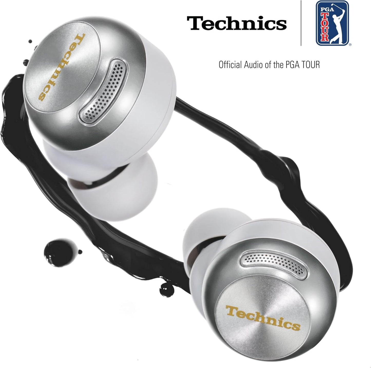Technics EAH-AZ100 True Wireless Noise Cancelling Earbuds – Silver - Excellent Condition