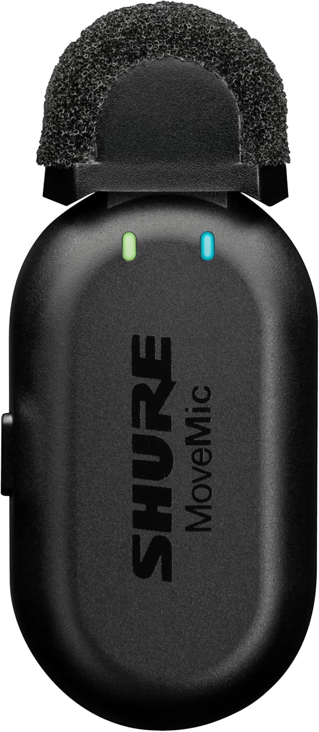 Shure MoveMic One - Pro Direct Phone Wireless Lavalier Microphone for iPhone and Android - New Condition
