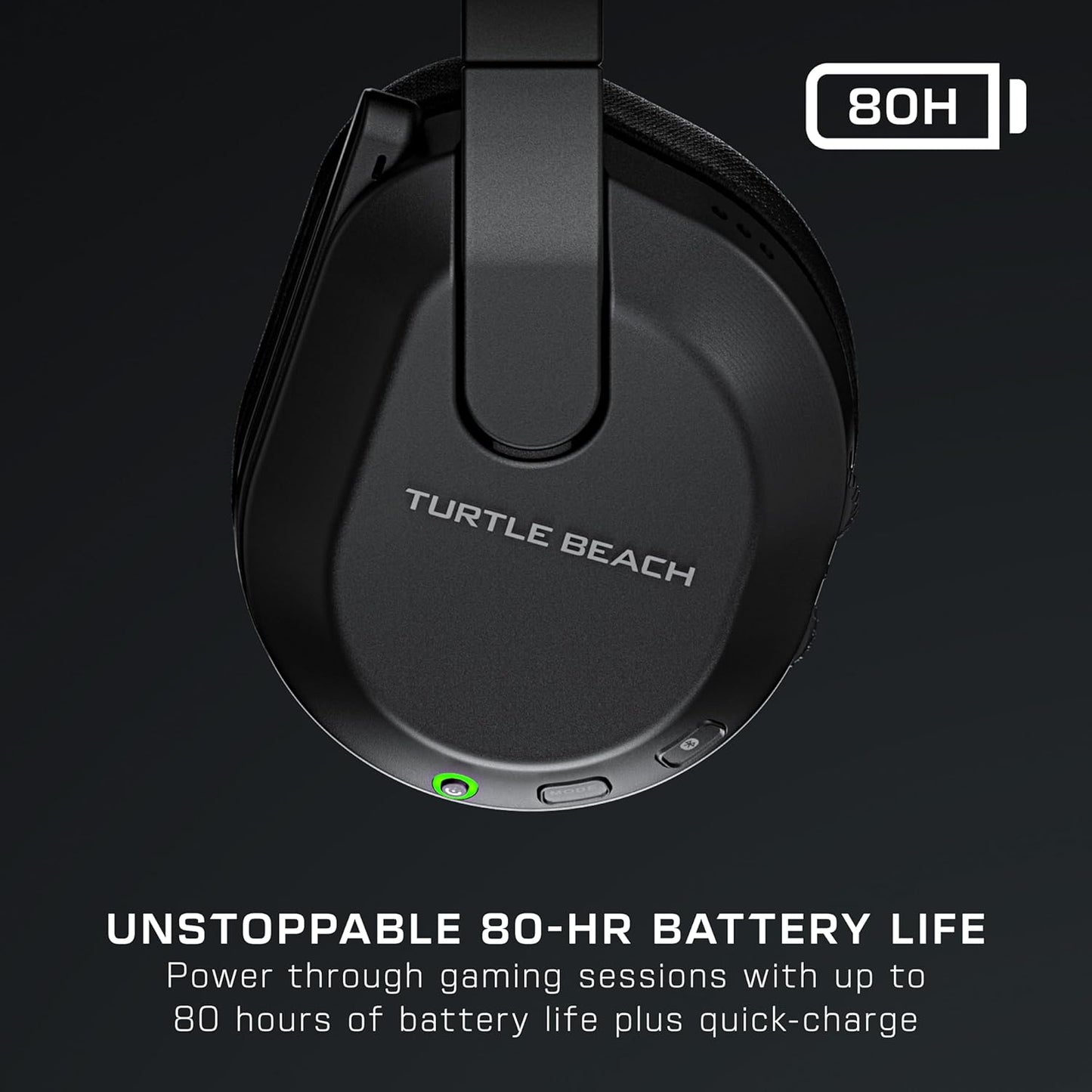 Turtle Beach Stealth 600 Wireless Multiplatform Gaming Headset – Black - New Condition