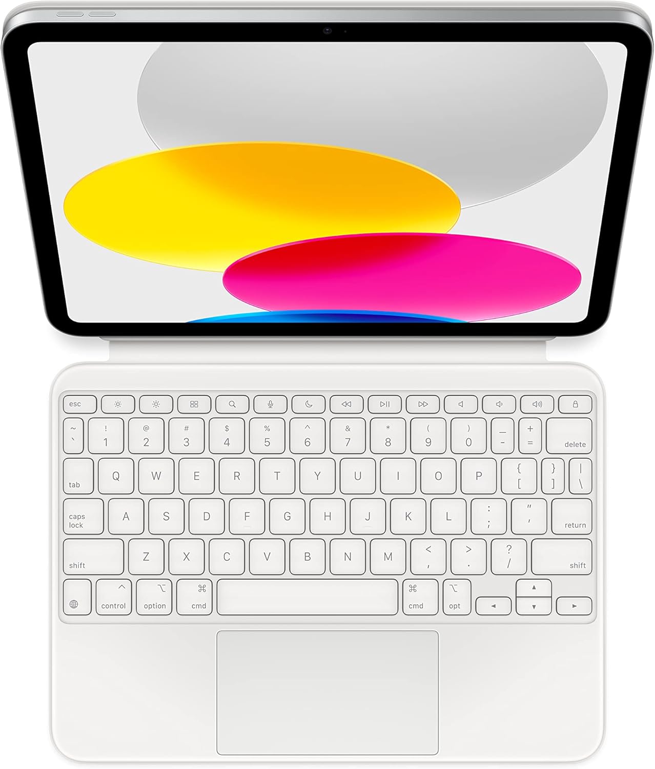 Apple Magic Keyboard Folio for iPad 10th Gen White - US English - New Condition