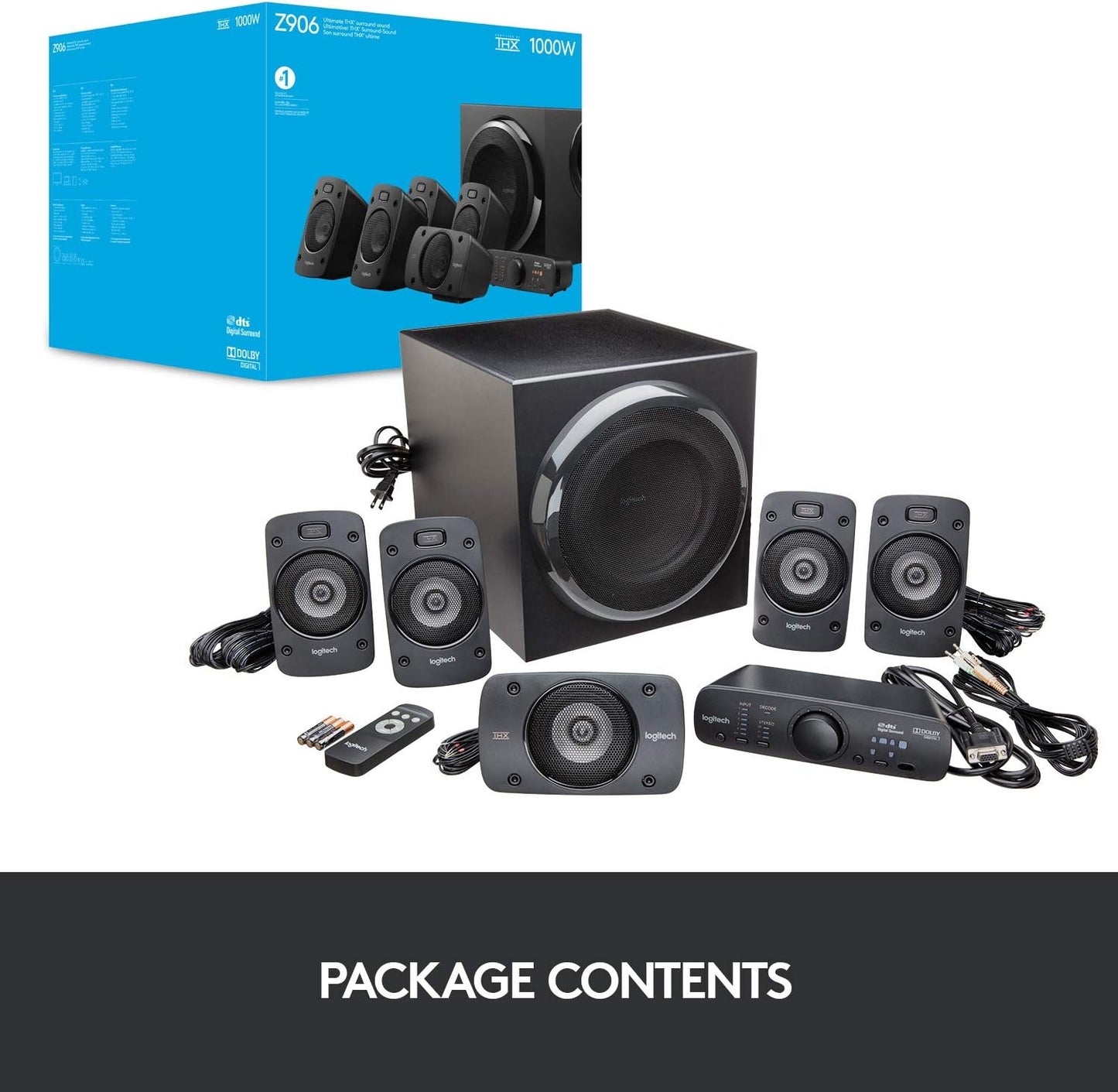 Logitech Z906 500 Watts Multimedia Speakers - New Condition