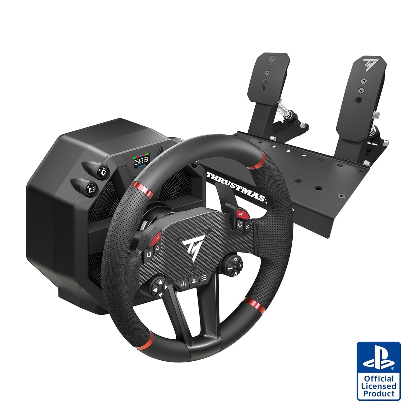 Thrustmaster T598, Direct Axial Drive Force Feedback Racing Wheel for PS5, PS4, PC - New Condition