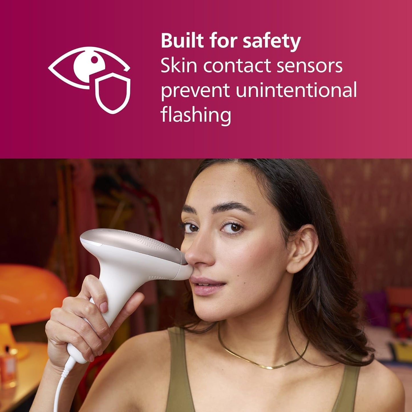 Philips Lumea IPL Hair Removal Device (AU Power Plug) for Men and Women - New Condition