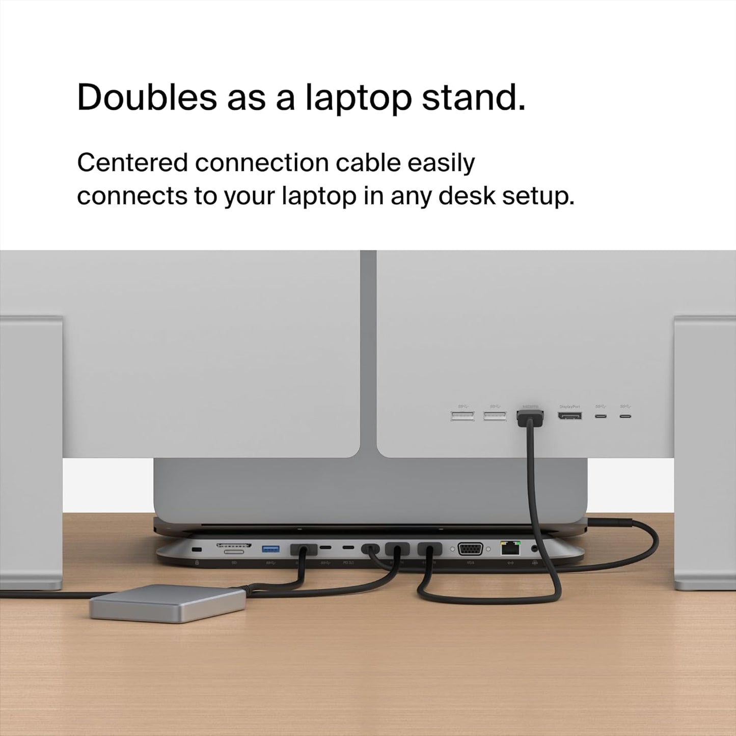 Belkin Connect 11-in-1 Universal USB-C Pro Dock w/ 3-Monitor Support, Silicon Motion Technology - New Condition