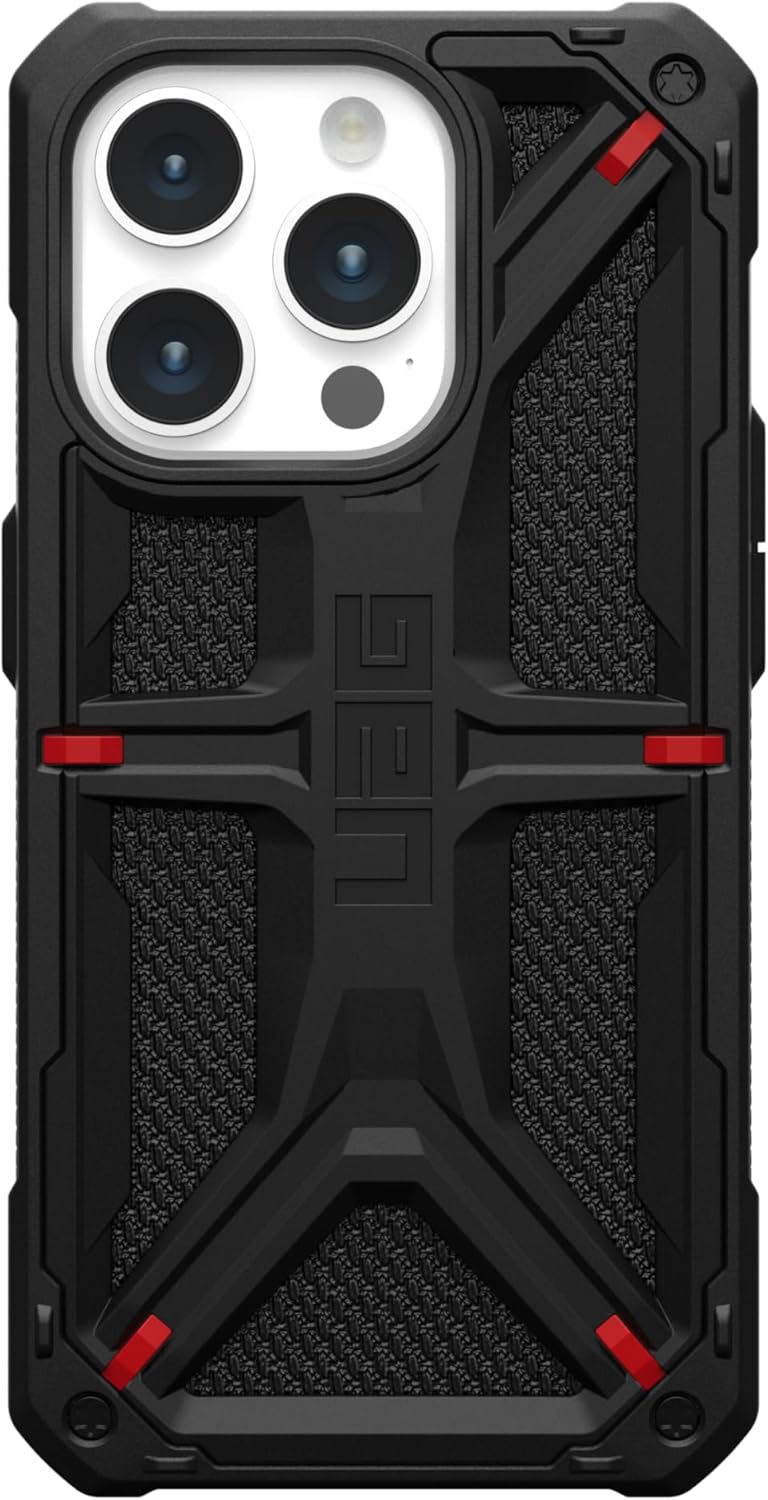 UAG Monarch Kevlar Case for iPhone Pro Max, Black - New Condition