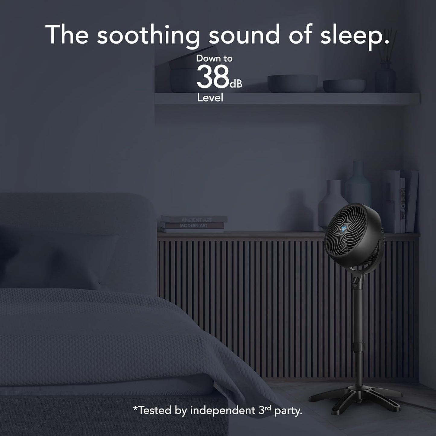 Vornado 683 Medium Pedestal Whole Room Air Circulator Fan - Good Condition