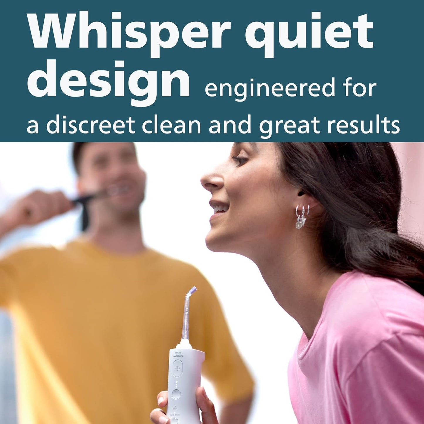 Philips Sonicare Power Flosser 3000 Cordless Oral Irrigator – Mint - New Condition