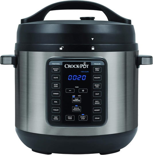 Crock-Pot Express Crock XL Multi Cooker 7.6L Stainless Steel - Good Condition