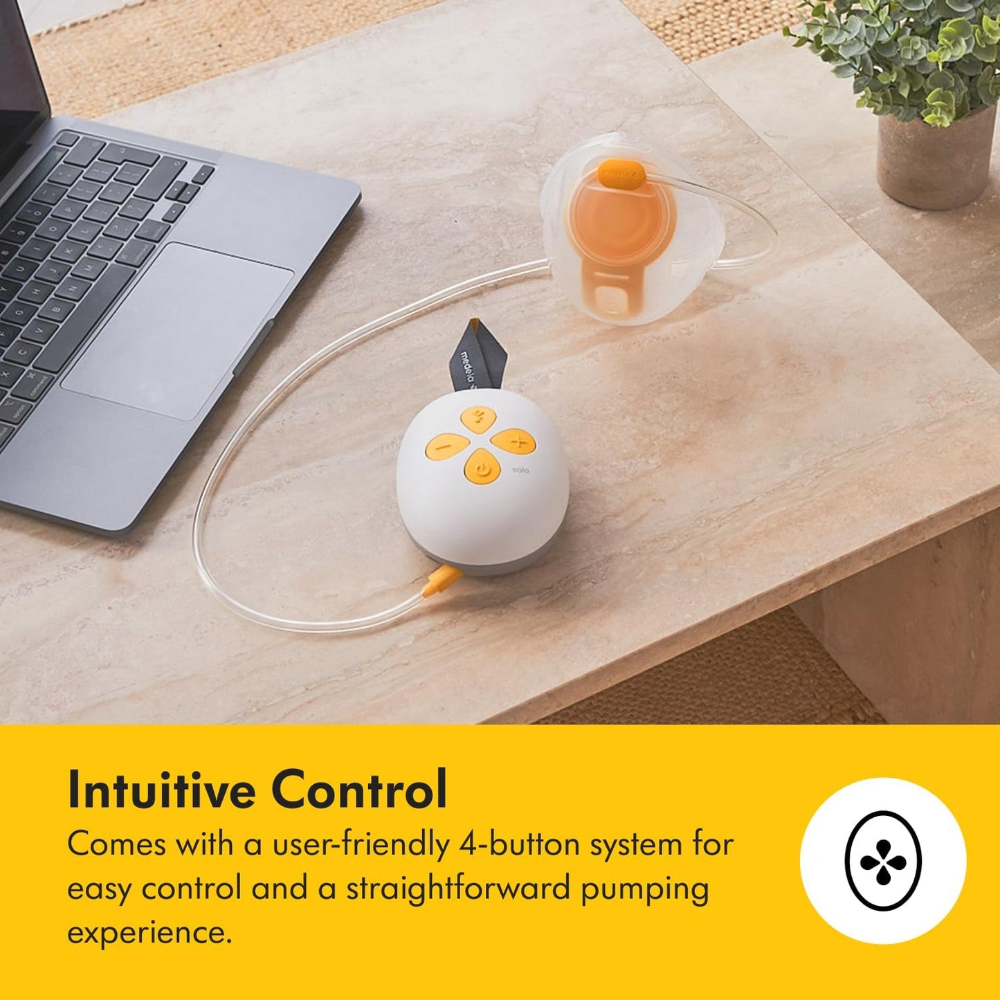 Medela Solo Hands-Free Single Electric Breast Pump Lightweight & Compact - Good Condition