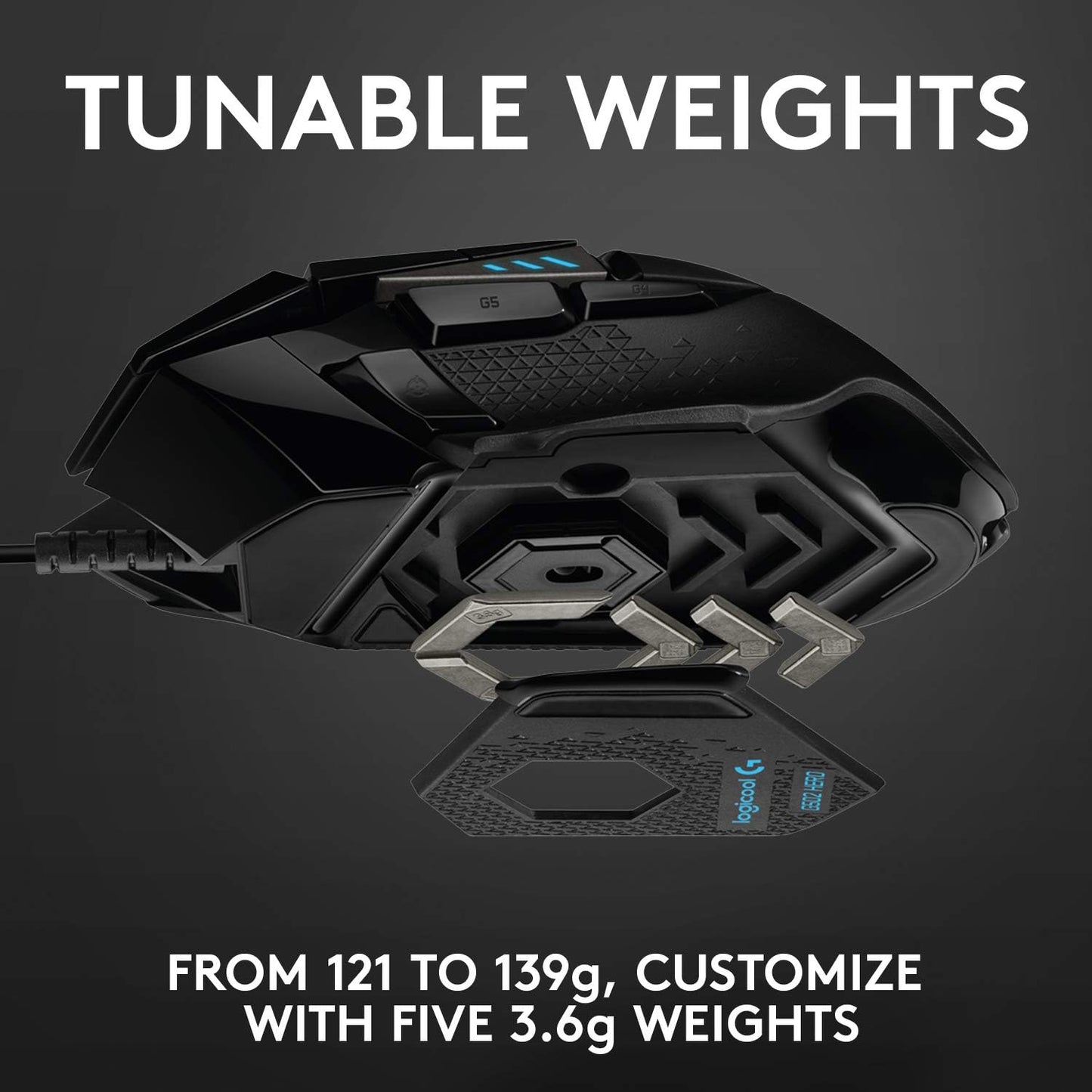 Logitech G502 HERO High Performance Wired Gaming Mouse – Black - New Condition