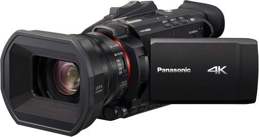 Panasonic X1500 4K Versatile Camcorder with 4K 10-bit 60p Recording, Two Manual Loops, FHD Live Streaming and Wi-Fi - New Condition
