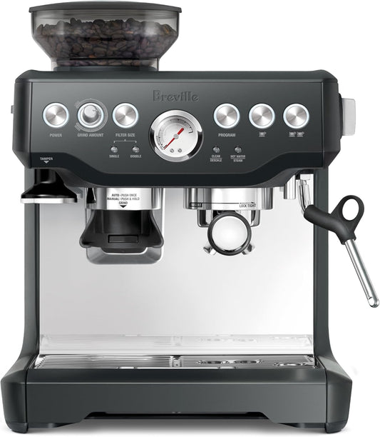 Breville Barista Express Espresso Machine, Charcoal - Excellent Condition