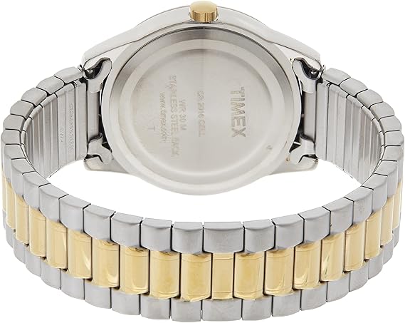 Timex Men's South Street Sport 36mm Watch Box Set, Two-Tone/Champagne, Analog Watch - New Condition