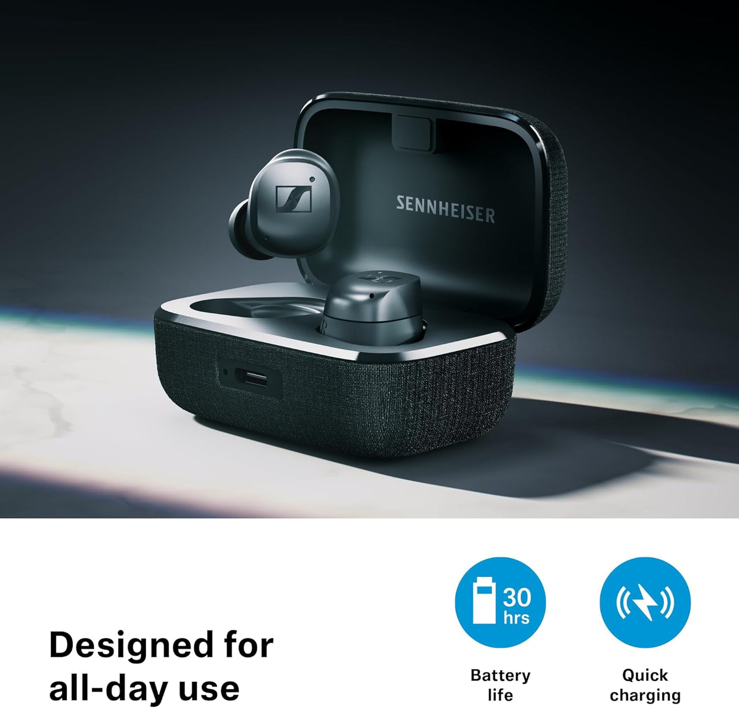 Sennheiser MOMENTUM True Wireless 4 Earbuds – Black Copper - Good Condition