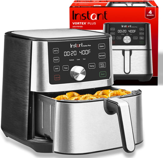 Instant Pot Vortex Plus 10L Air Fryer Oven 6-in-1 Stainless Steel - Good Condition
